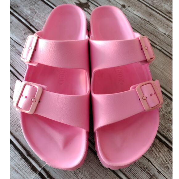 Birkenstock Candy Pink Arizona Essentials EVA Sandals Women's EU 39 US 8-8.5 - Picture 3 of 10